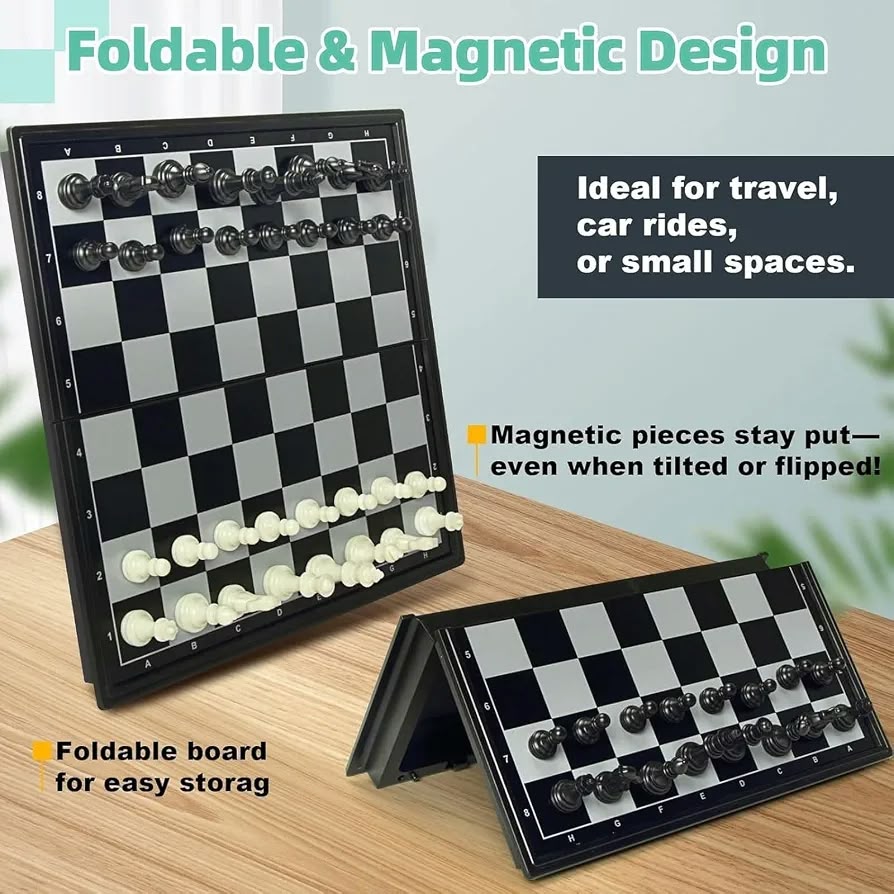 18-in-1 Magnetic Board Game Set