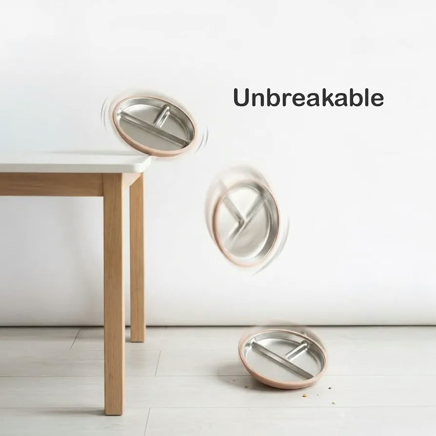 stainless steel feeding plate