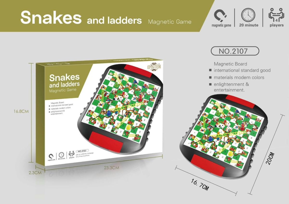 Chess / Snakes and Ladders Magnetic Game