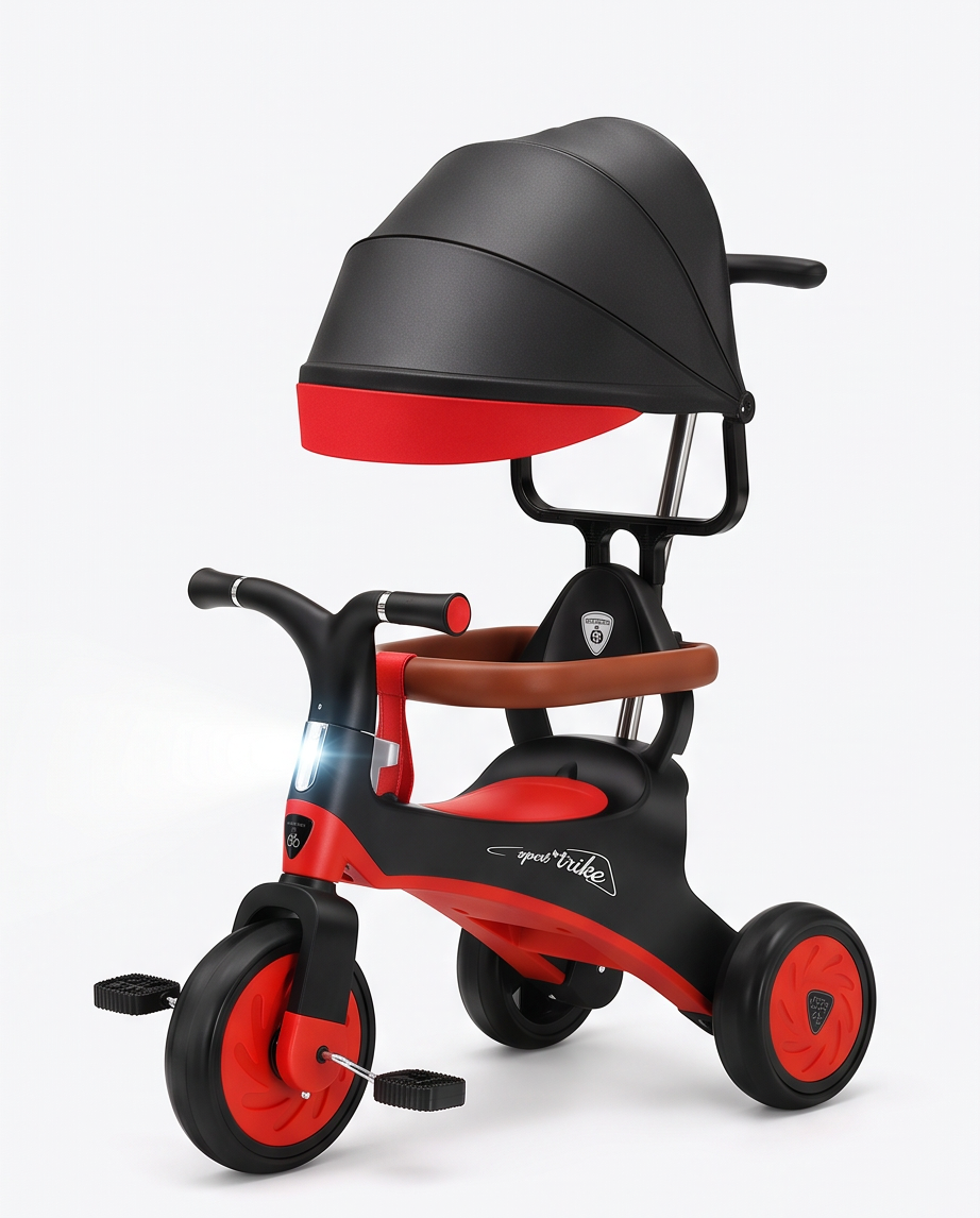 Tricycle with canopy