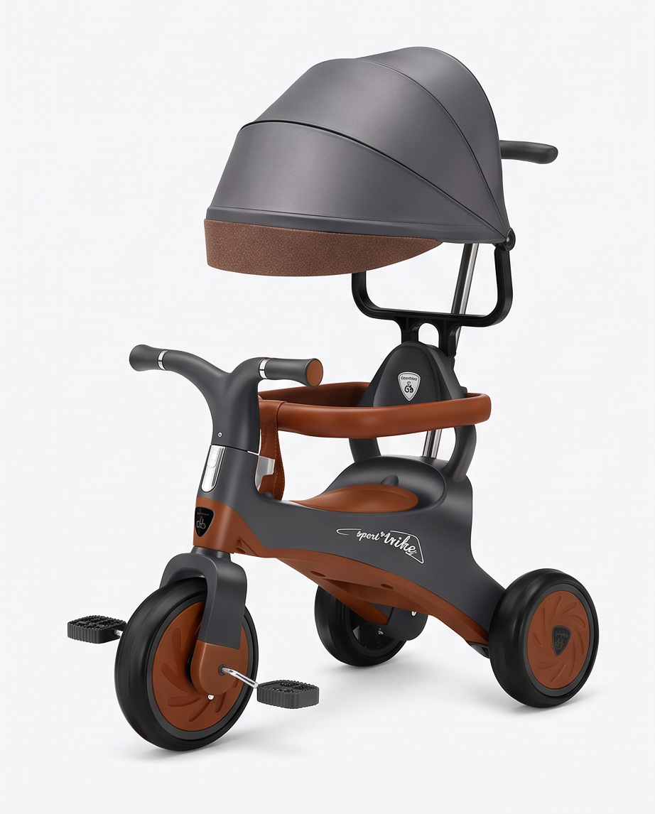 Tricycle with canopy