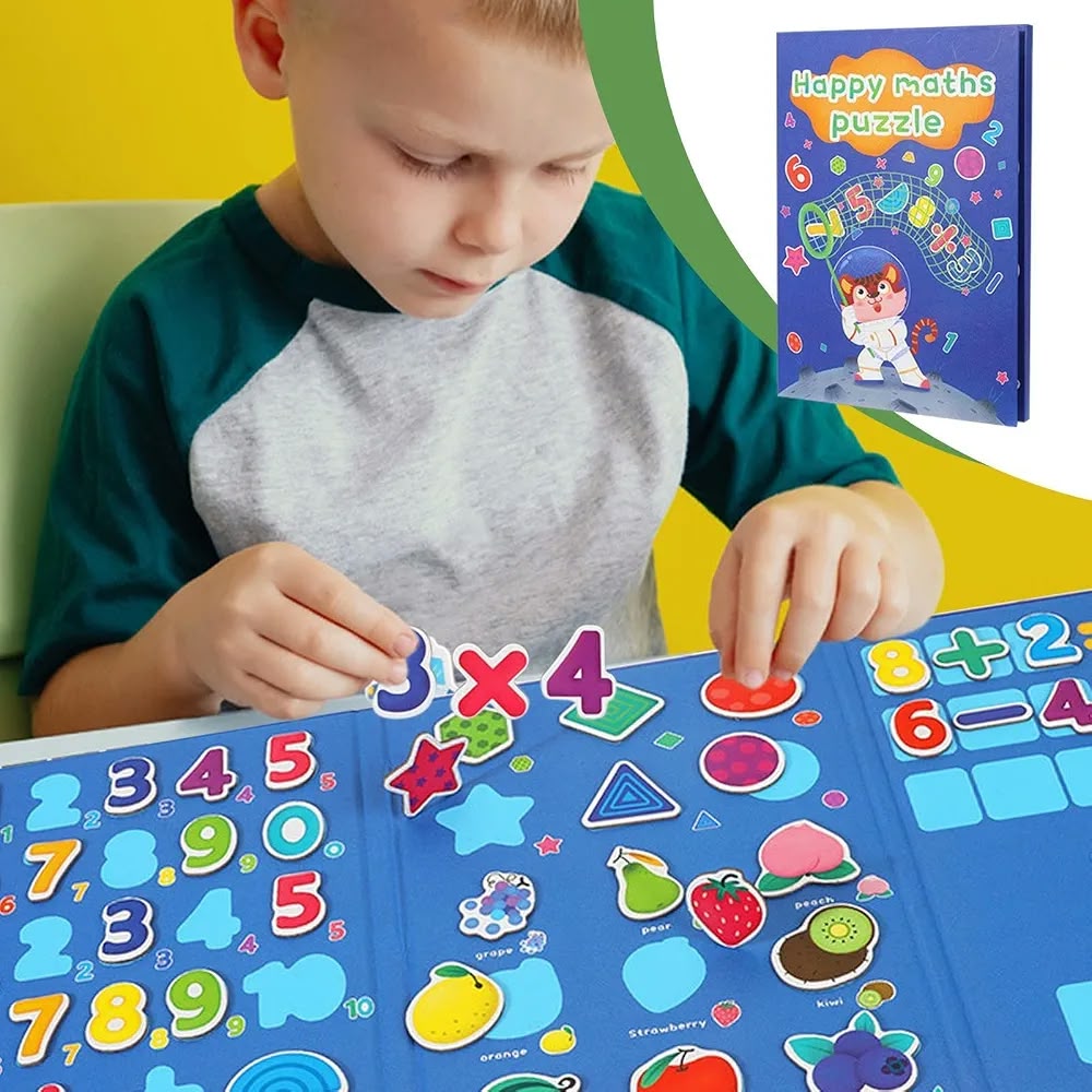 Fancy Letter Puzzle or Magnetic items Puzzle Book