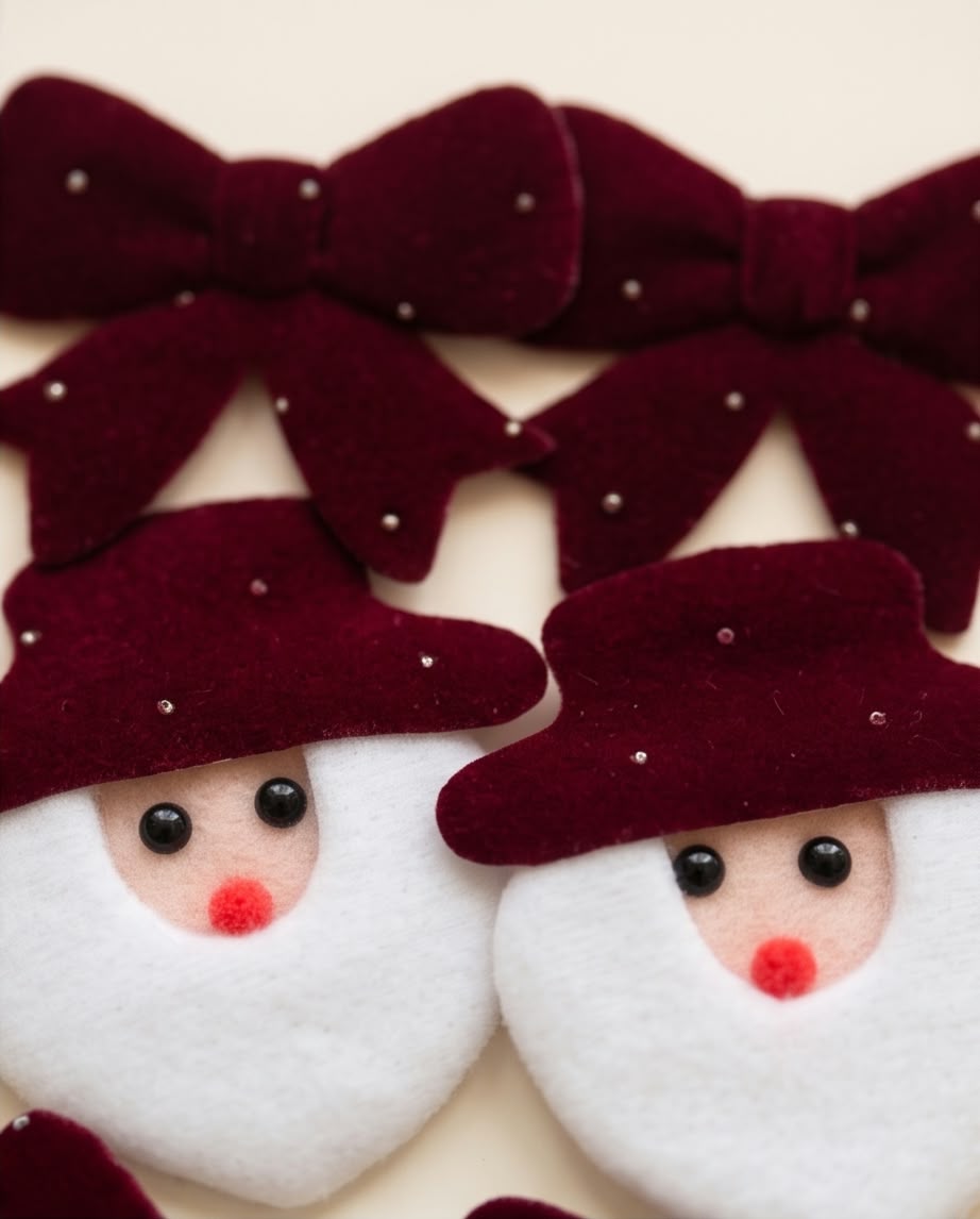 Christmas tree bow decoration