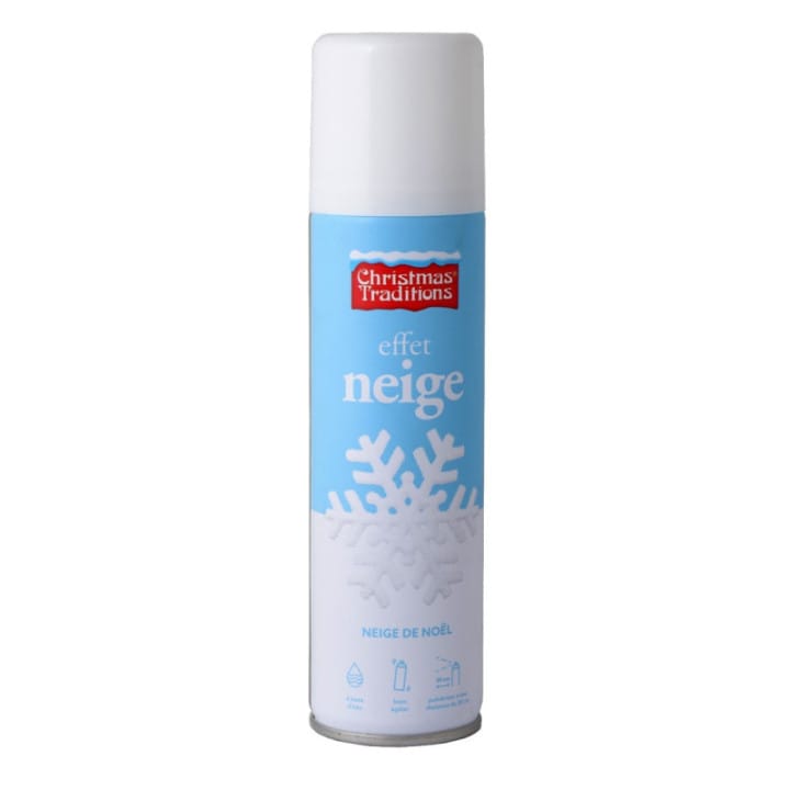 Christmas Traditions artificial snow spray cans