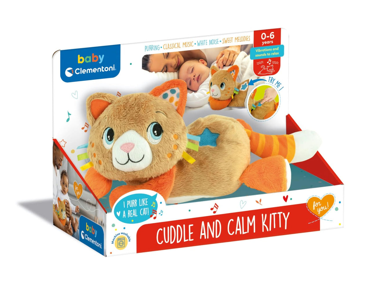Baby Clementoni Cuddle and Calm Kitty