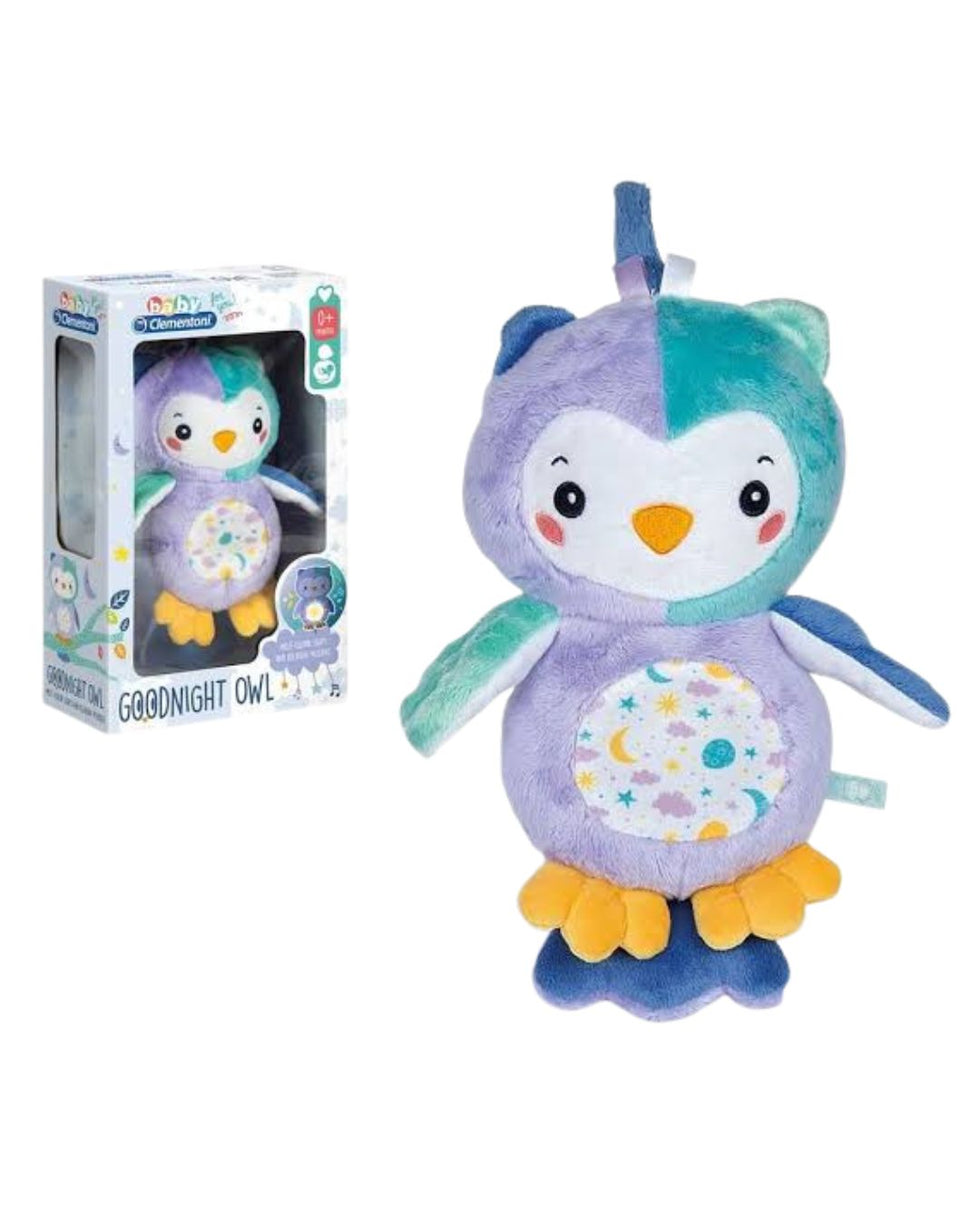 Clementoni Night Owl Light up Plush