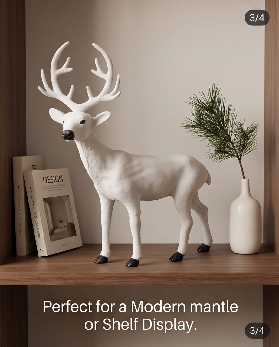 decorative deer figurine