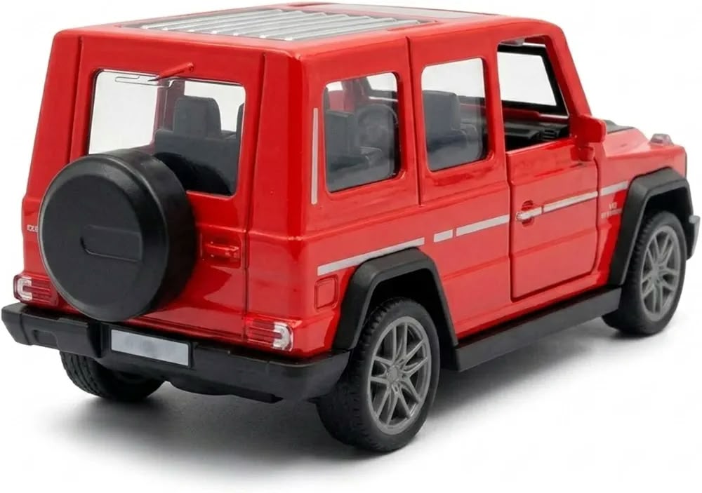 metal toy model of a Mercedes-Benz G-Class (G-Wagon) SUV