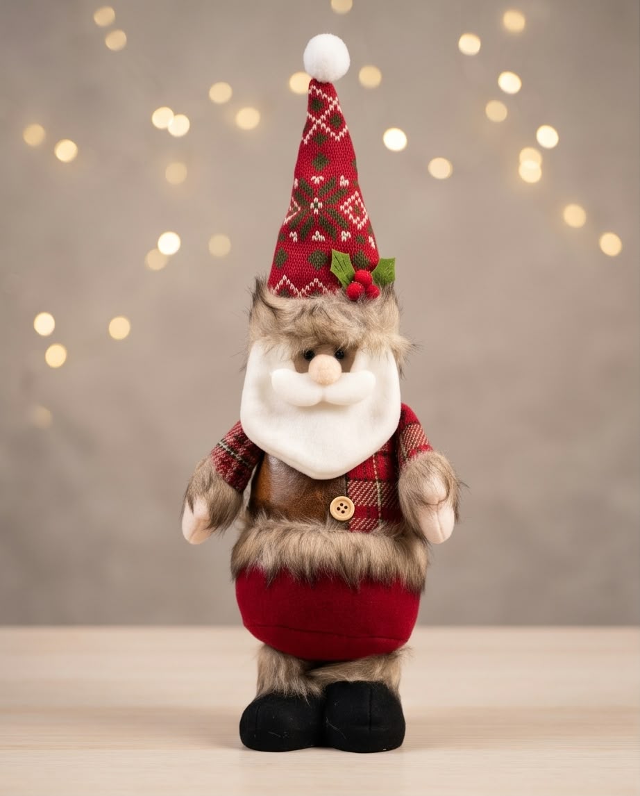 decorative plush snowman