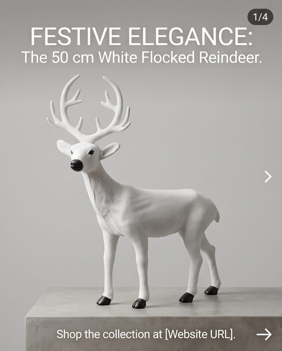 decorative deer figurine