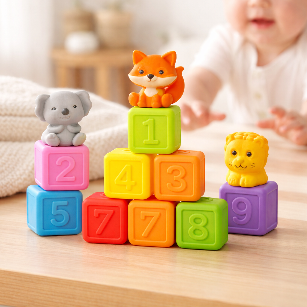 Soft building blocks