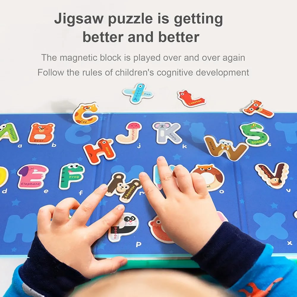 Fancy Letter Puzzle or Magnetic items Puzzle Book