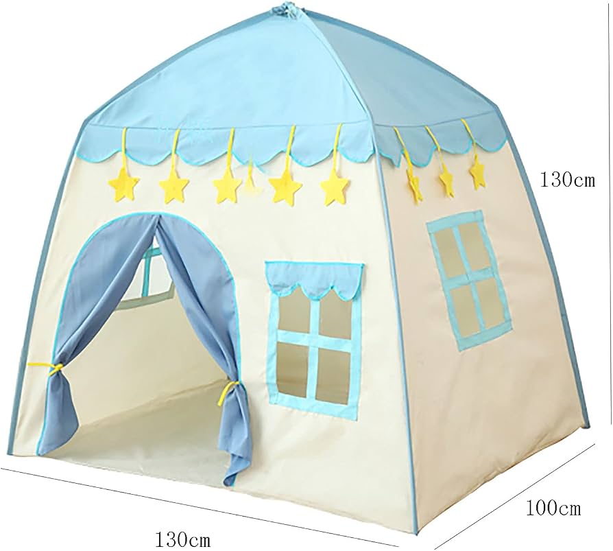 Children's princess castle play tent