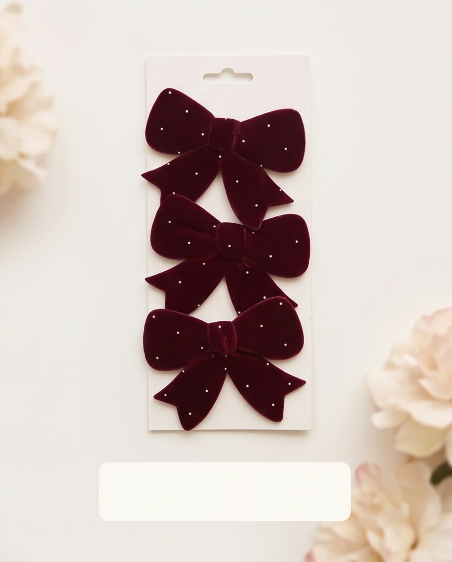 Christmas tree bow decoration