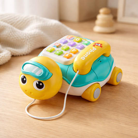 Cartoon turtle phone