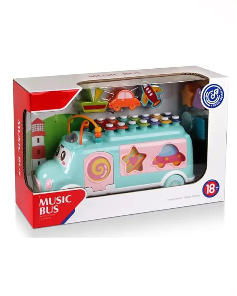 Logic shape sorting music bus