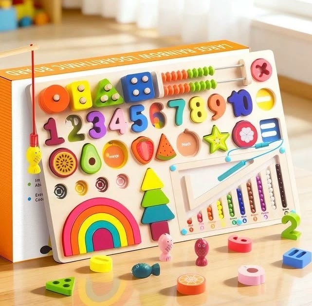 Montessori Wooden Educational Board