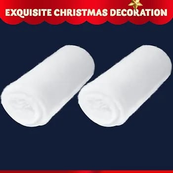 JOYIN Christmas Snow Blanket Roll.