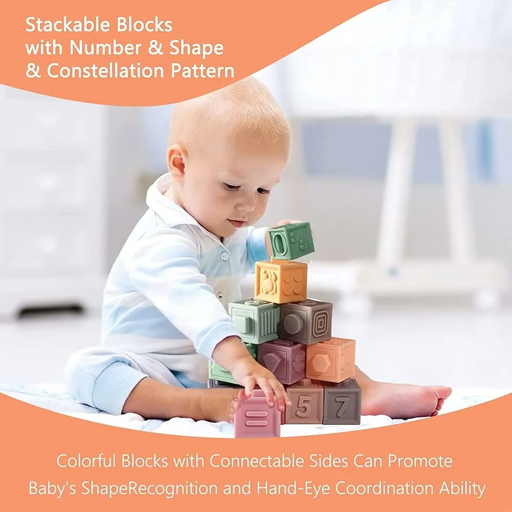3-in-1 Montessori baby toy set