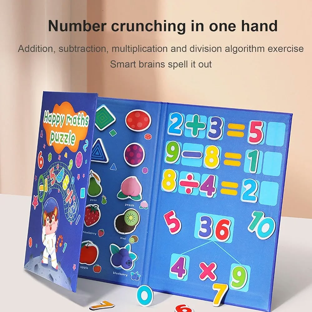 Fancy Letter Puzzle or Magnetic items Puzzle Book