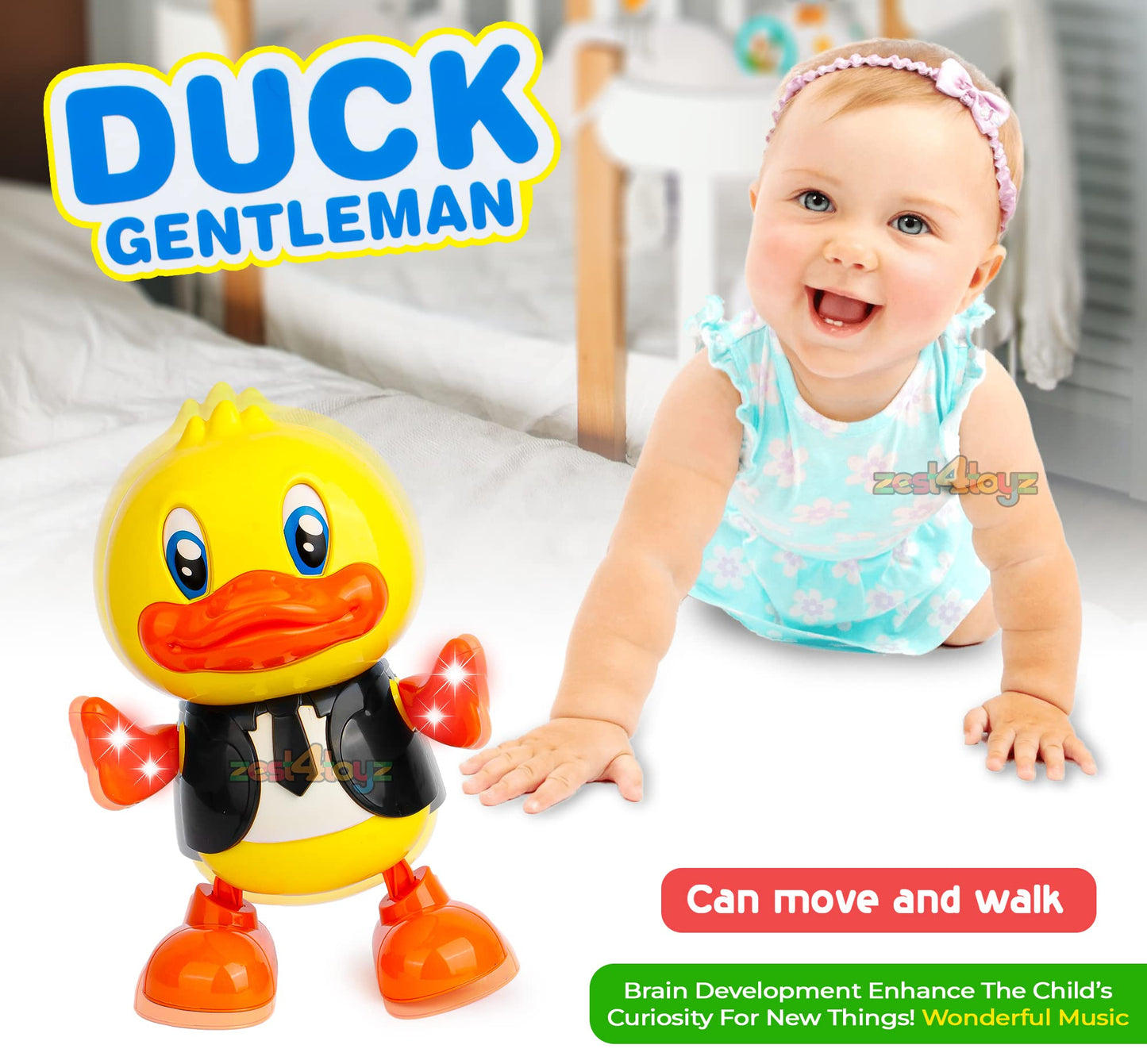 Dancing duck