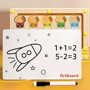 3-in-1 wooden educational toy