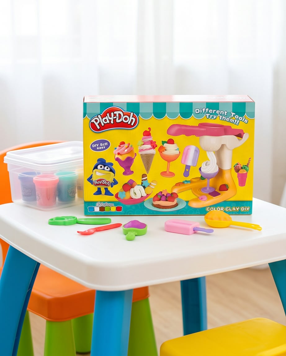 Play-Doh Color Clay DIY Ice Cream / Confectionery Playset