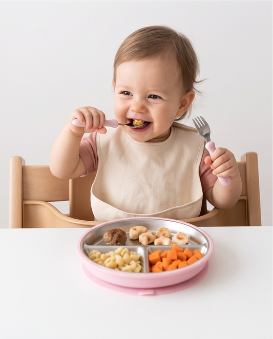stainless steel feeding plate