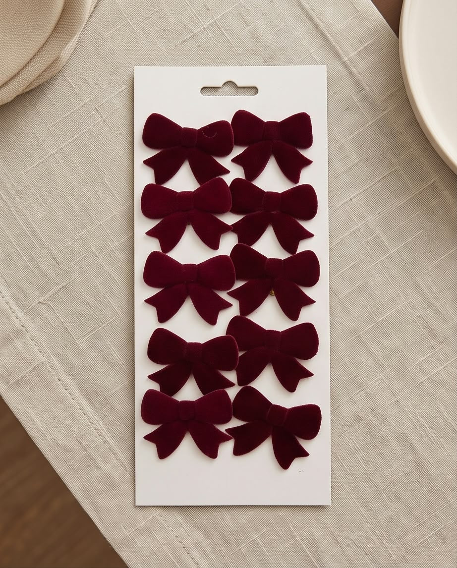 Christmas tree bow decoration