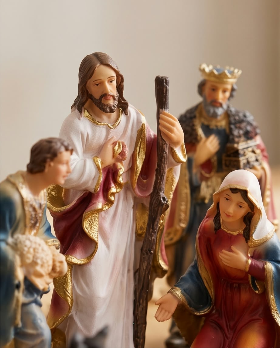 Christmas Nativity scene figurine