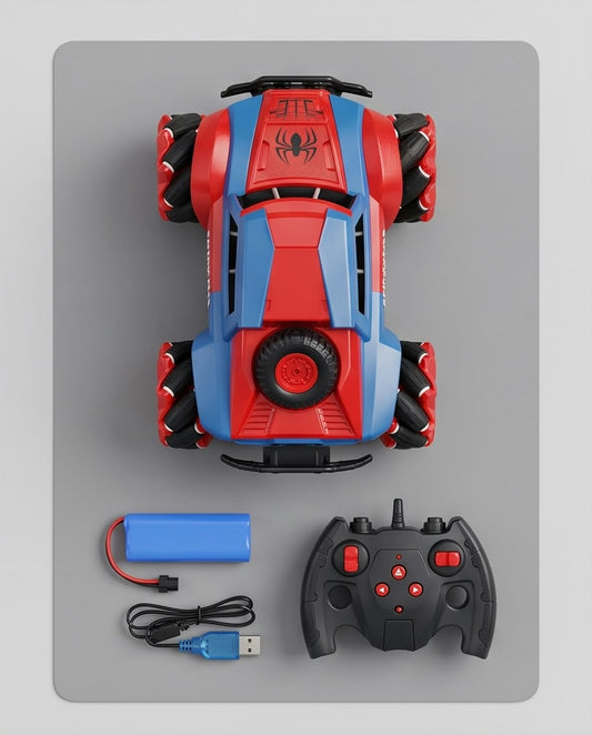 Spider-Man RC (Remote Control) 4x4 Stunt Car