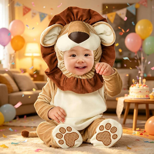 InCharacter Lovable Lion Infant Costume