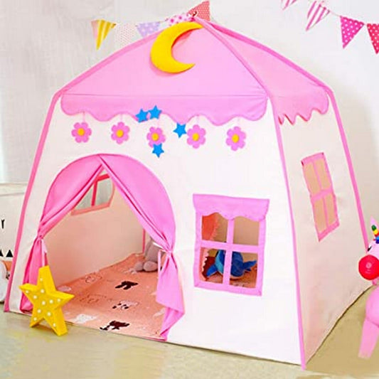 Children's princess castle play tent