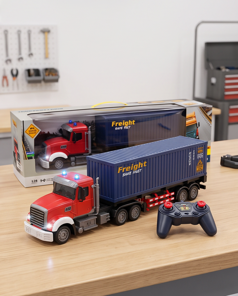 Transformable truck with remote control