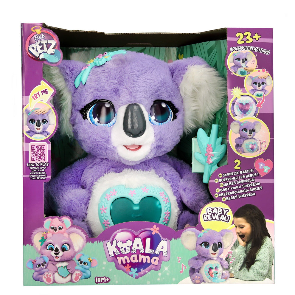 Club Petz Koala Mama interactive plush