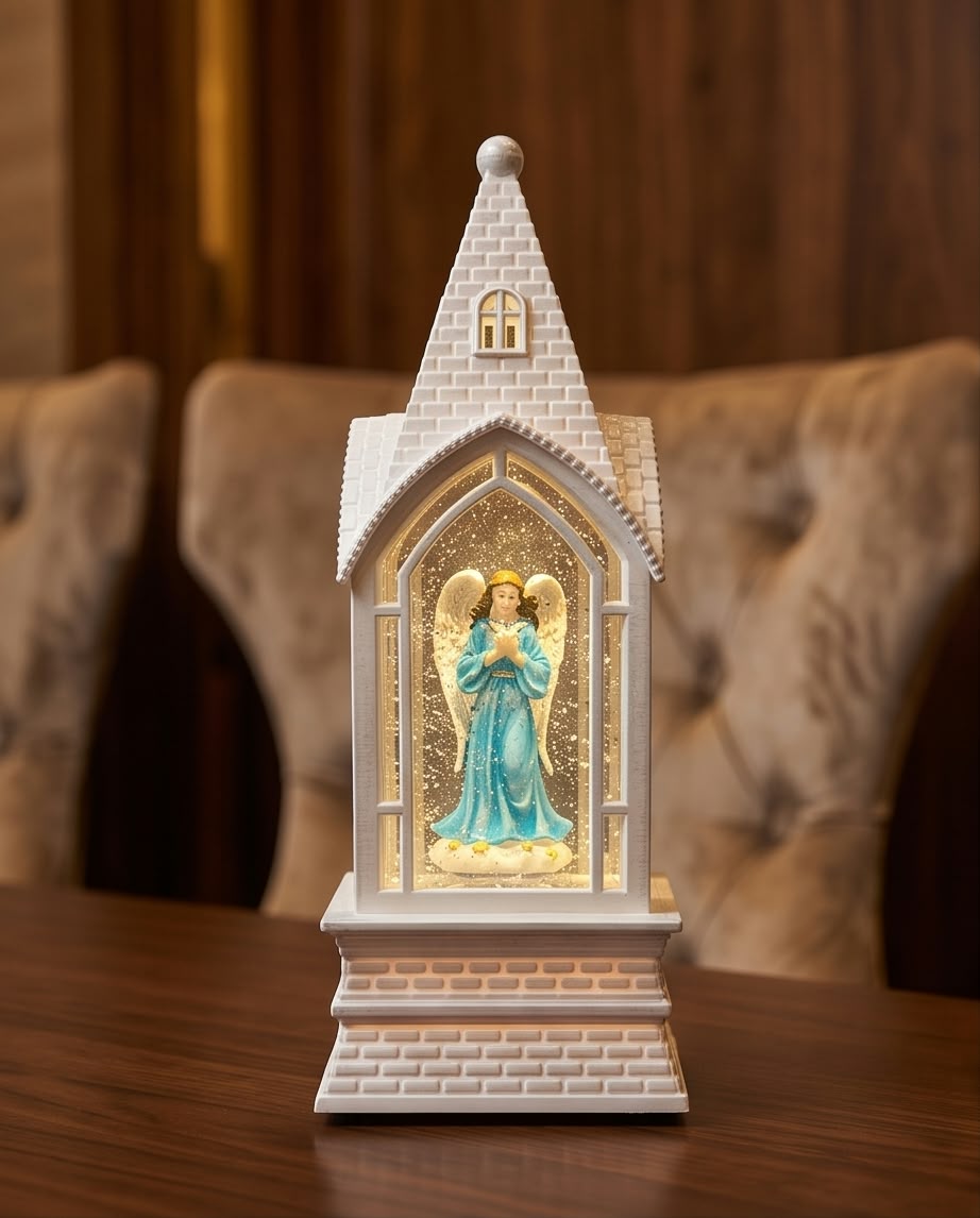 Christmas Snow Globe Lantern