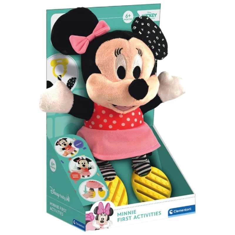 Disney Baby Minnie First Activities plush toy