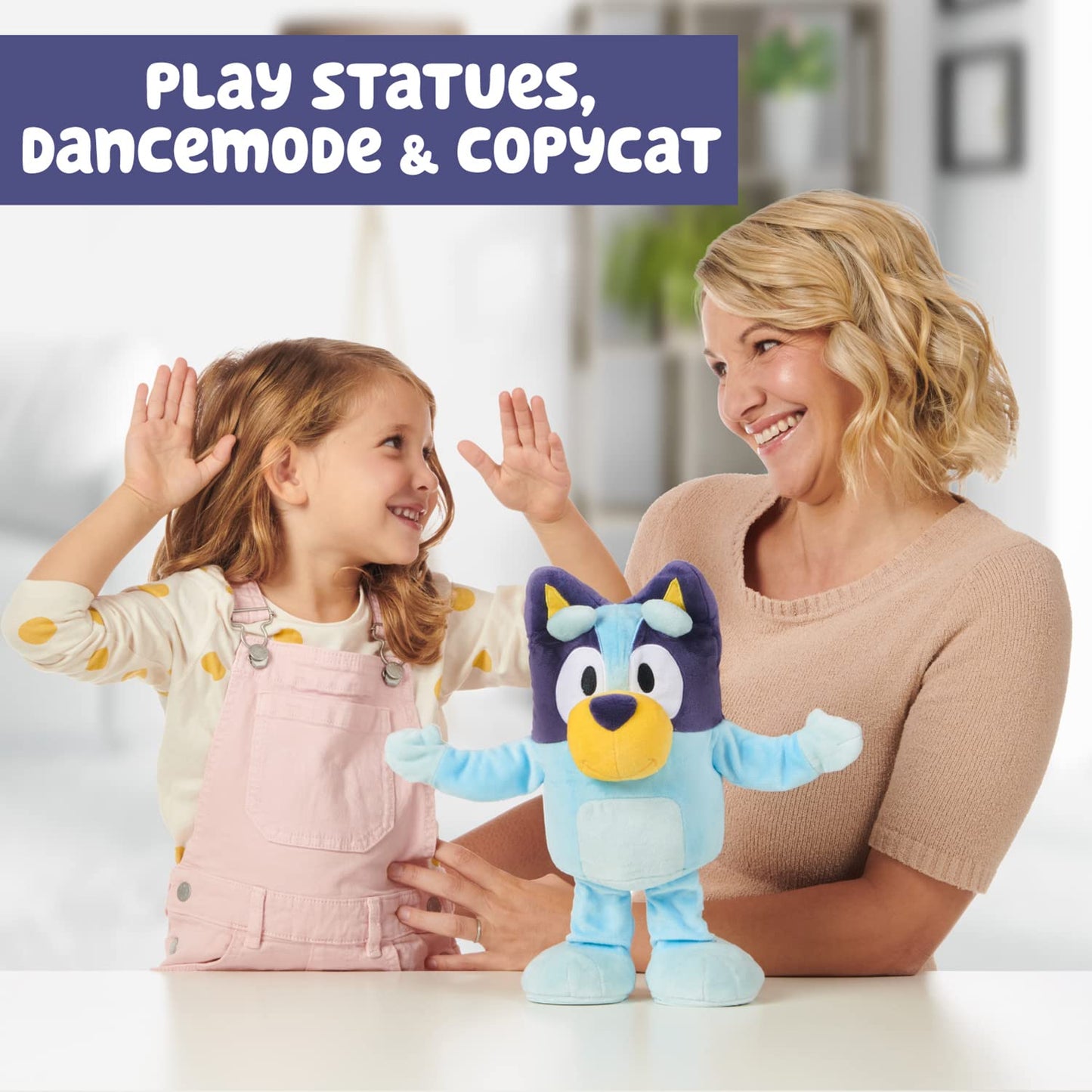 Bluey hops plush