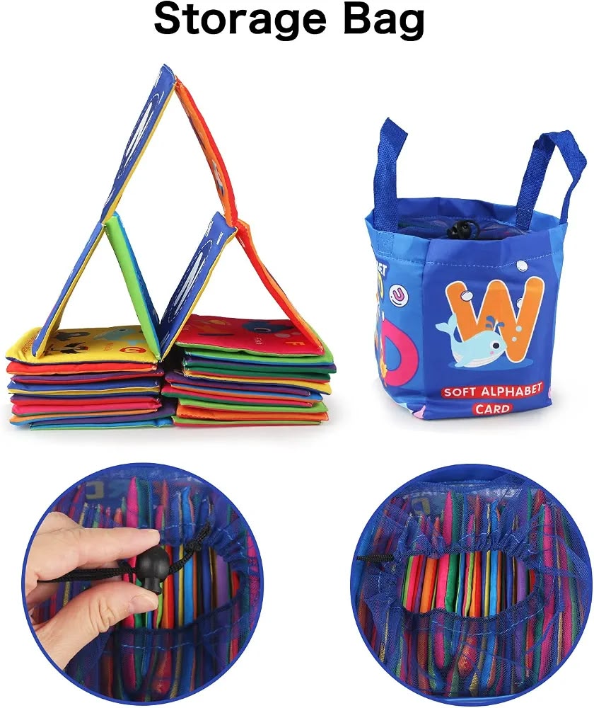 Soft Alphabet Card educational toy set