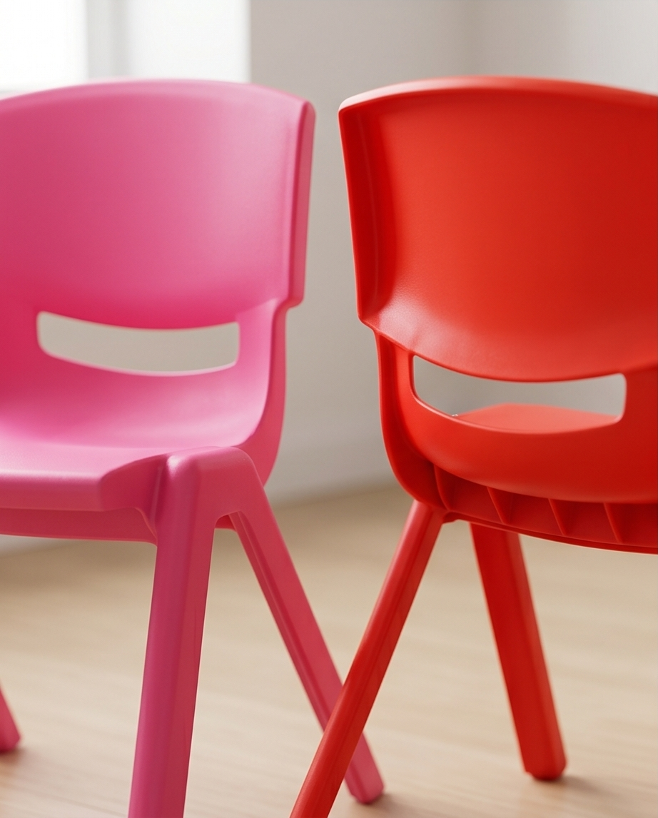 Plastic Colorful Chairs