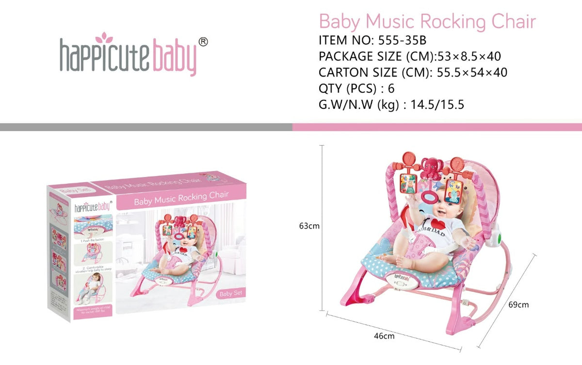 Happicute Baby Music Rocking Chair