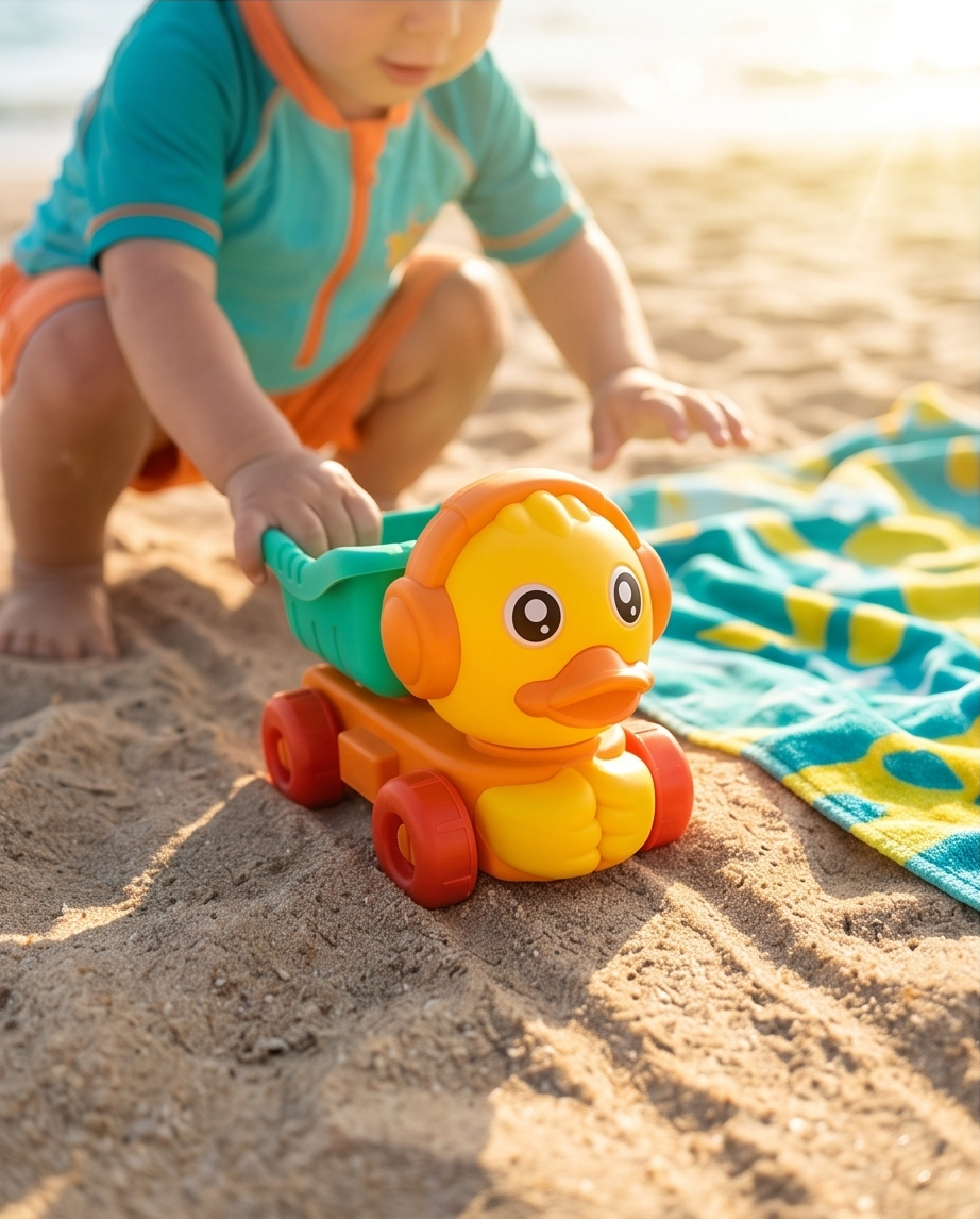 Sand truck play set