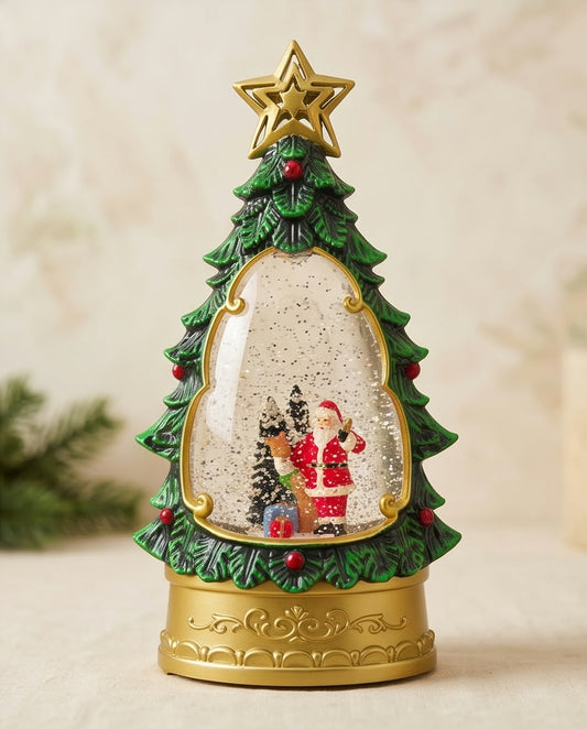 Christmas Tree Snow Globe / Lantern
