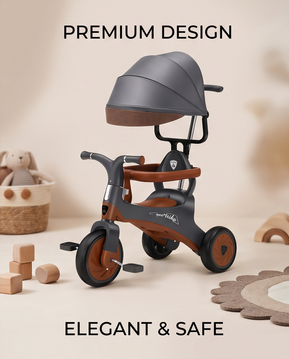 Tricycle with canopy