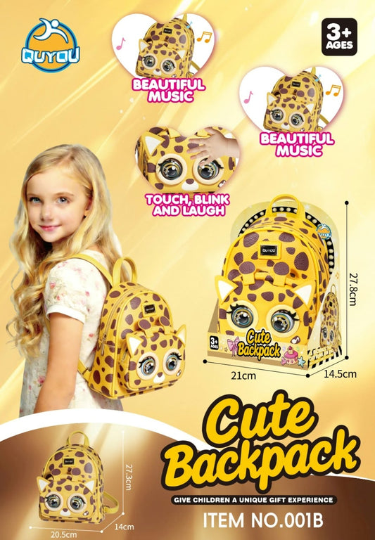 Cute 3D Animal / Panda Eye-Blinking Backpack