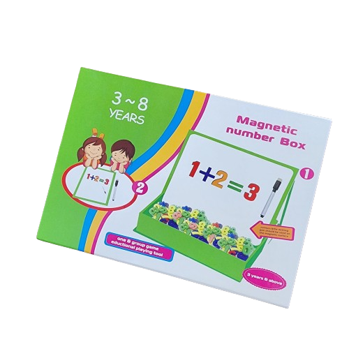 Magnetic number box