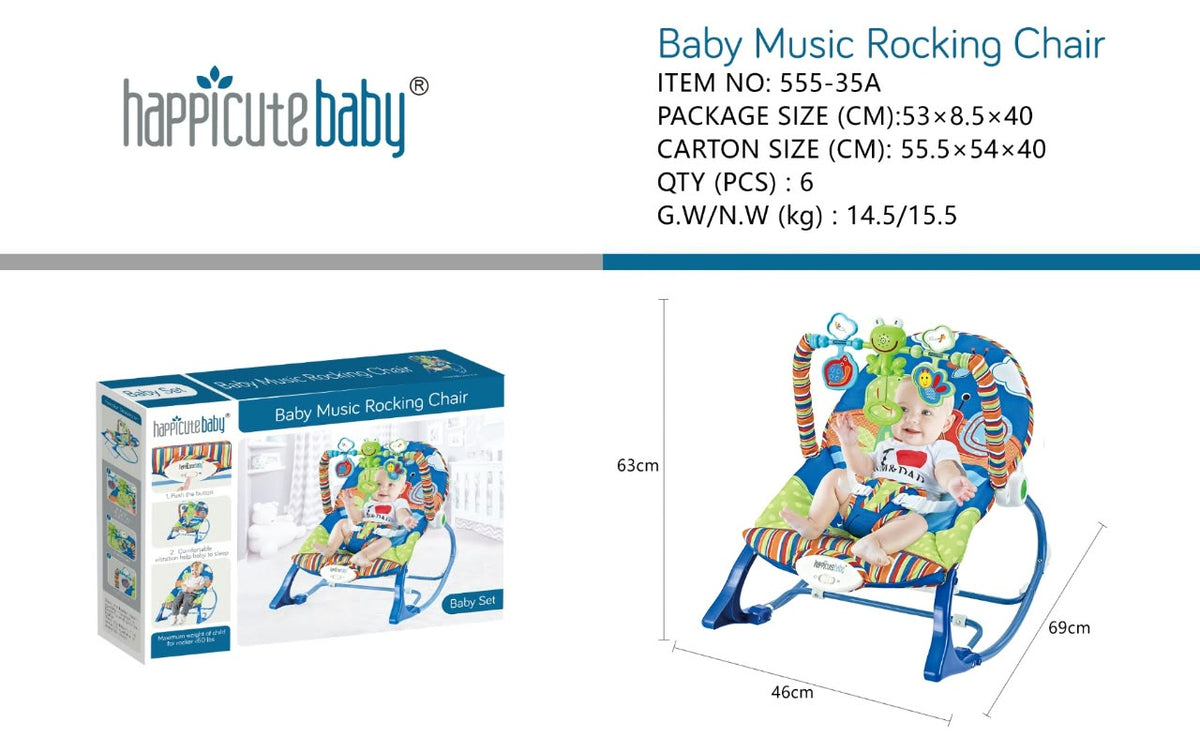 Happicute Baby Music Rocking Chair