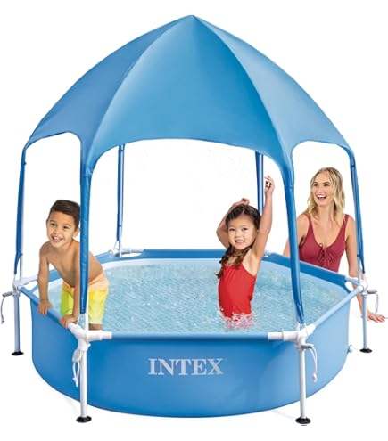 Intex canopy Metal frame swimming pool