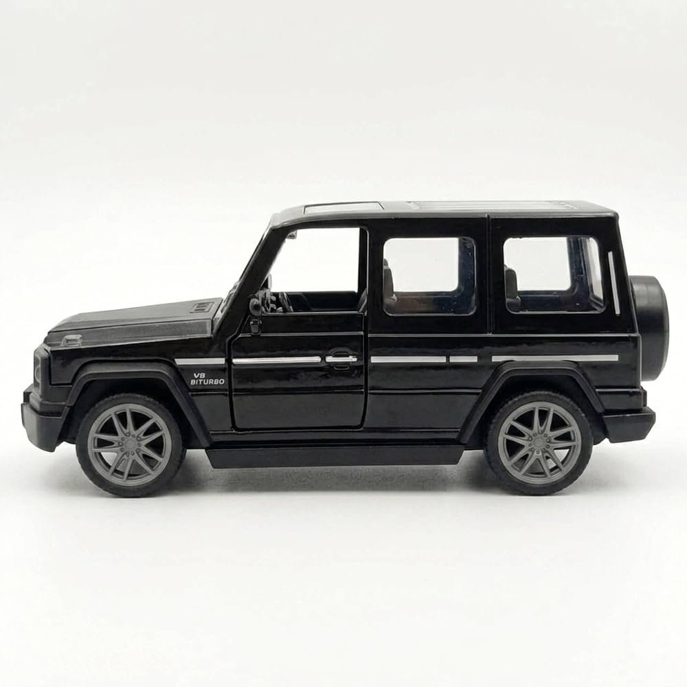 metal toy model of a Mercedes-Benz G-Class (G-Wagon) SUV