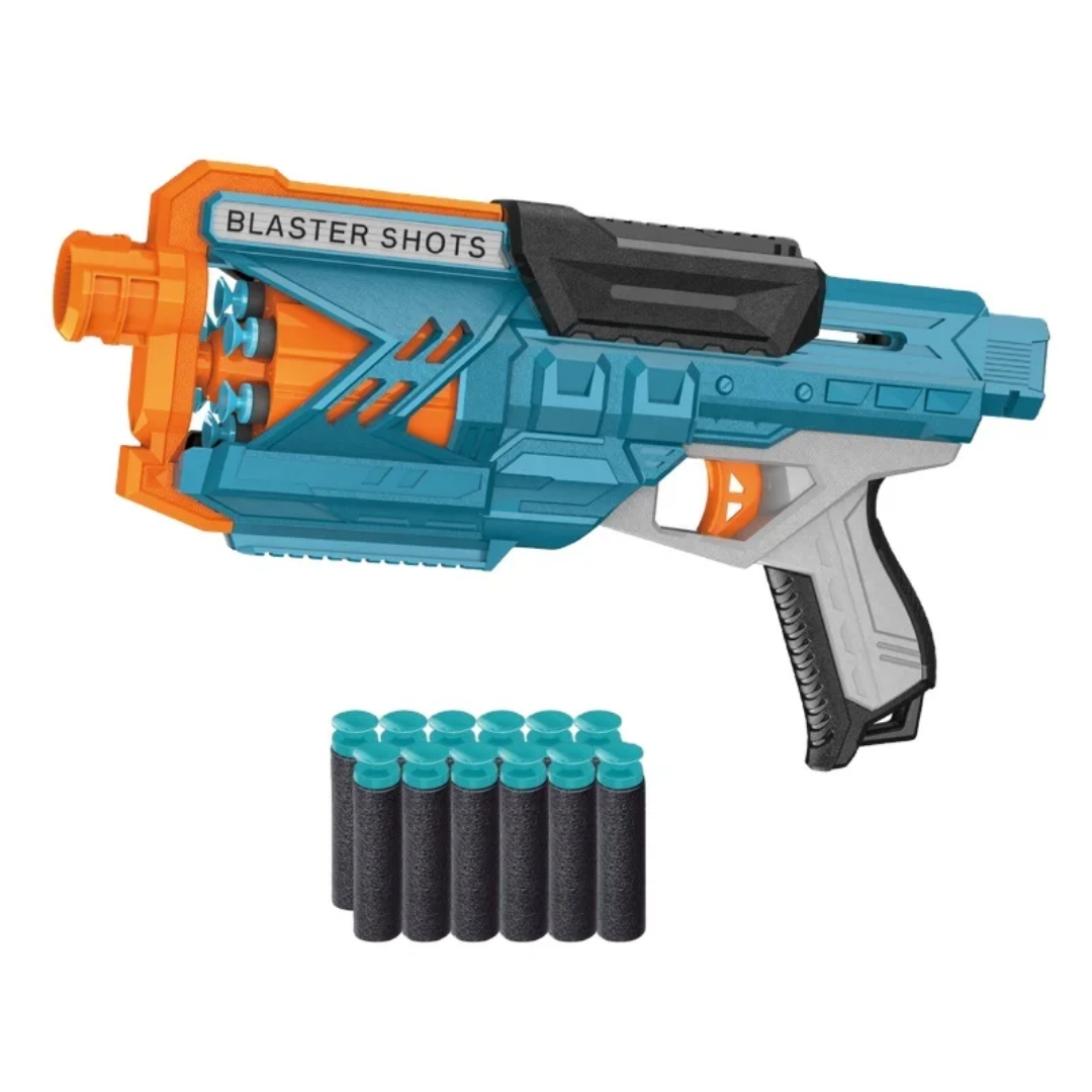 Blaster shoots